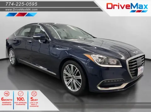 Blue 2018 Genesis G80 3.8 Sedan 4D for sale in West Bridgewater, MA