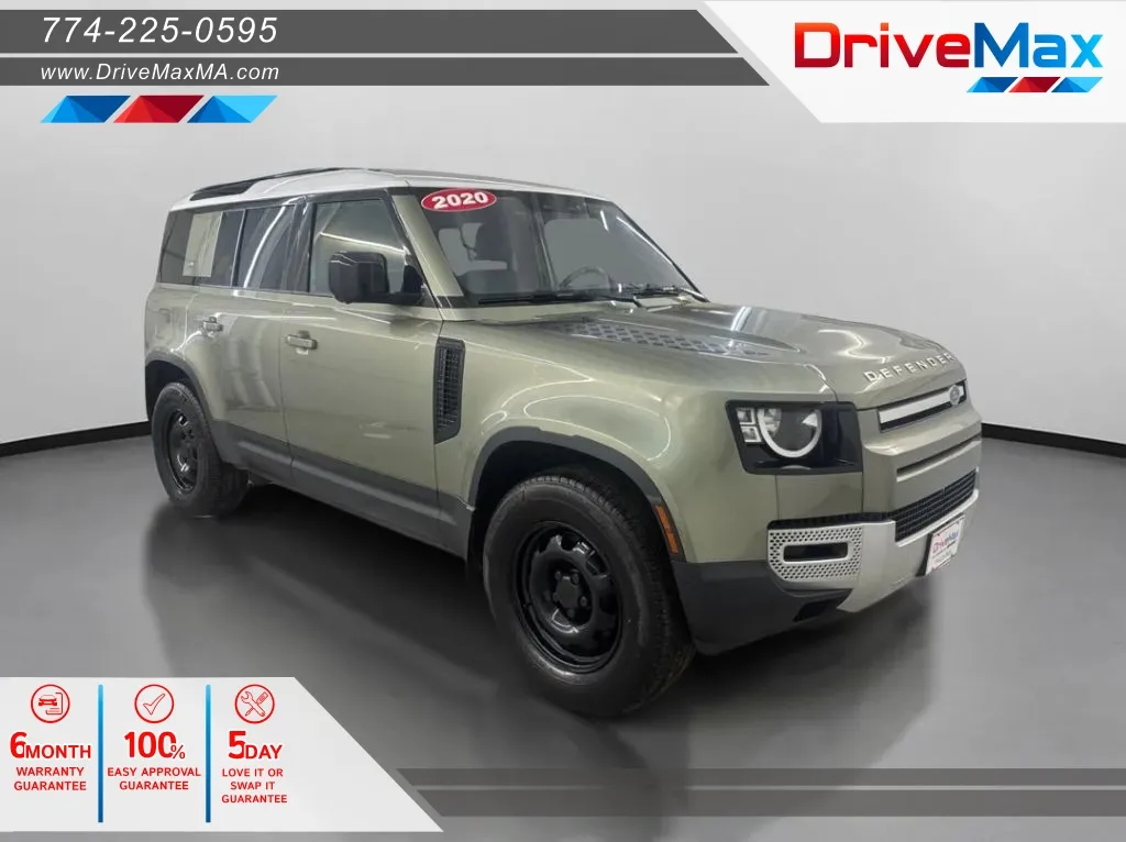 Green 2020 Land Rover Defender 110 Standard Sport Utility 4D for sale in West Bridgewater, MA