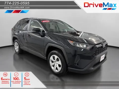 Black 2019 Toyota RAV4 LE Sport Utility 4D for sale in West Bridgewater, MA