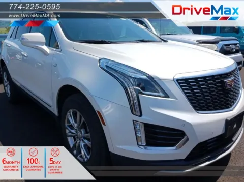 White 2020 Cadillac XT5 Premium Luxury Sport Utility 4D for sale in West Bridgewater, MA