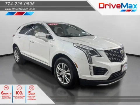 White 2020 Cadillac XT5 Premium Luxury Sport Utility 4D for sale in West Bridgewater, MA