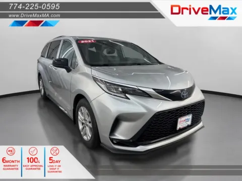 Silver 2021 Toyota Sienna XSE Minivan 4D for sale in West Bridgewater, MA