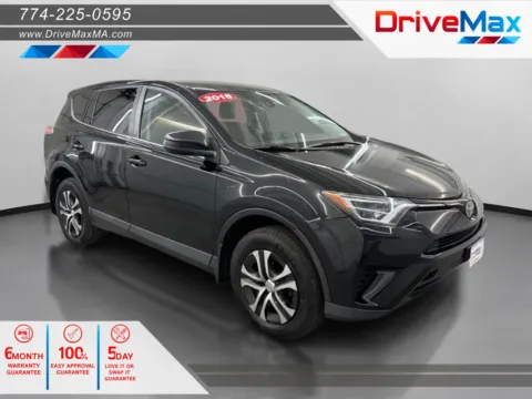Black 2018 Toyota RAV4 LE Sport Utility 4D for sale in West Bridgewater, MA