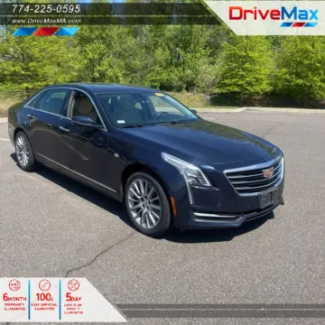 Blue 2018 Cadillac CT6 3.6 Sedan 4D for sale in West Bridgewater, MA