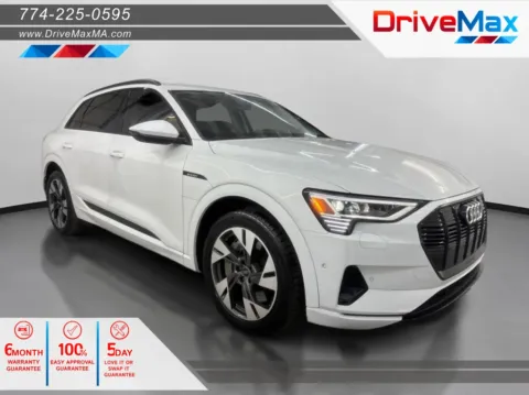 White 2022 Audi e-tron Premium Sport Utility 4D for sale in West Bridgewater, MA