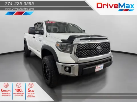 White 2019 Toyota Tundra Double Cab SR5 Pickup 4D 6 1/2 ft for sale in West Bridgewater, MA