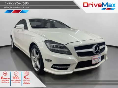 White 2014 Mercedes-Benz CLS-Class CLS 550 4MATIC Coupe 4D for sale in West Bridgewater, MA