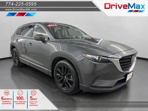 Gray 2023 MAZDA CX-9 Touring Plus Sport Utility 4D for sale in West Bridgewater, MA