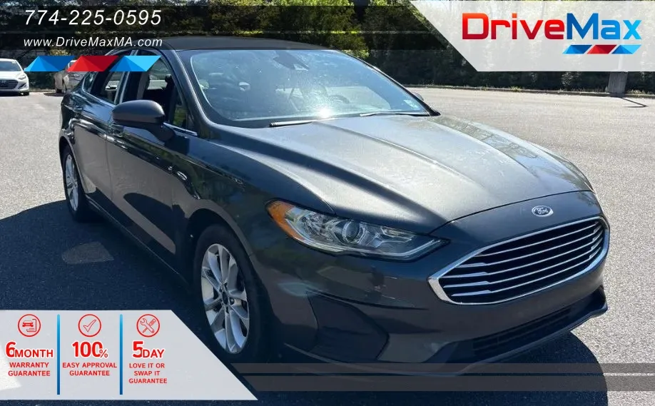 Gray 2020 Ford Fusion SE Sedan 4D for sale in West Bridgewater, MA
