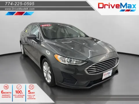 Gray 2020 Ford Fusion SE Sedan 4D for sale in West Bridgewater, MA