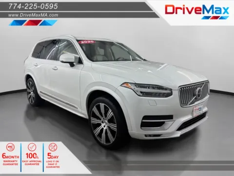 White 2020 Volvo XC90 T6 Inscription Sport Utility 4D for sale in West Bridgewater, MA
