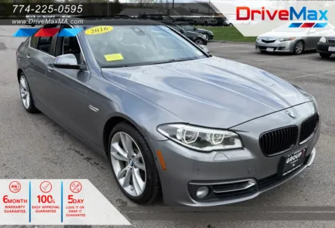 Gray 2016 BMW 5 Series 535i xDrive Sedan 4D for sale in West Bridgewater, MA