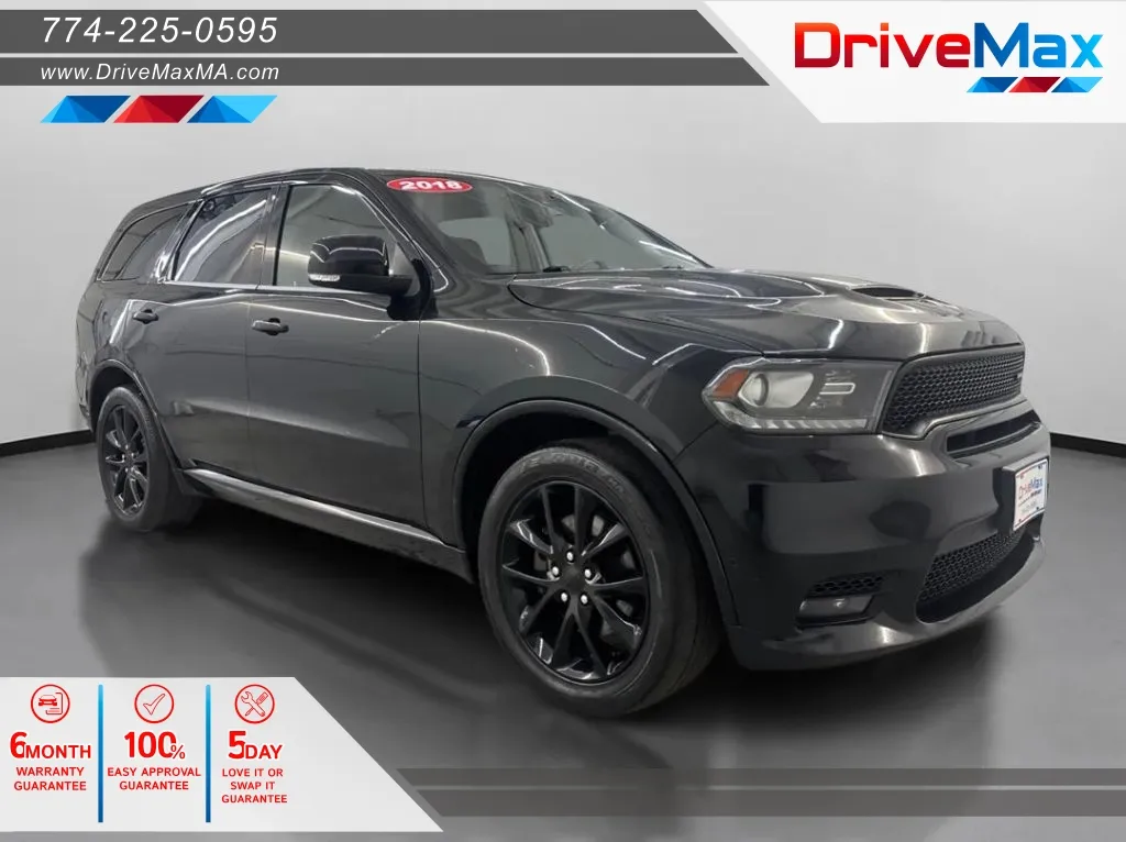 Silver 2018 Dodge Durango R/T Sport Utility 4D for sale in West Bridgewater, MA