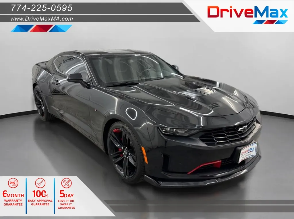 Black 2021 Chevrolet Camaro SS Coupe 2D for sale in West Bridgewater, MA