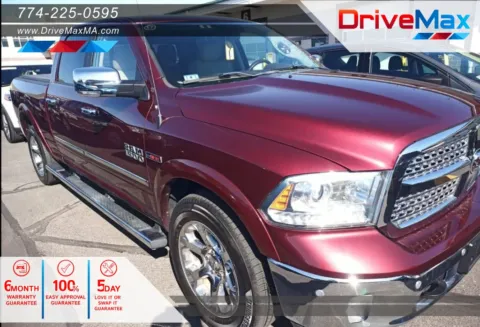 Red 2018 Ram 1500 Crew Cab Laramie Pickup 4D 6 1/3 ft for sale in West Bridgewater, MA