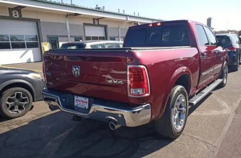 Another view of 2018 Ram 1500 Crew Cab Laramie Pickup 4D 6 1/3 ft for sale in West Bridgewater, MA at DriveMax (Auto Center Sales and Service)