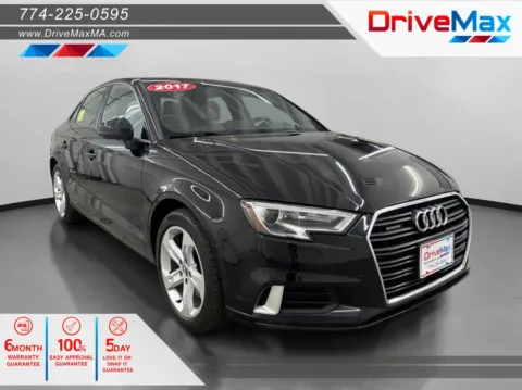 Black 2017 Audi A3 Premium Sedan 4D for sale in West Bridgewater, MA