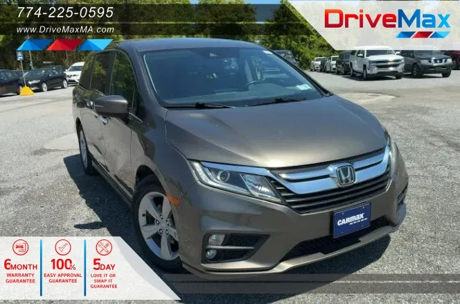 Brown 2019 Honda Odyssey EX-L Minivan 4D for sale in West Bridgewater, MA