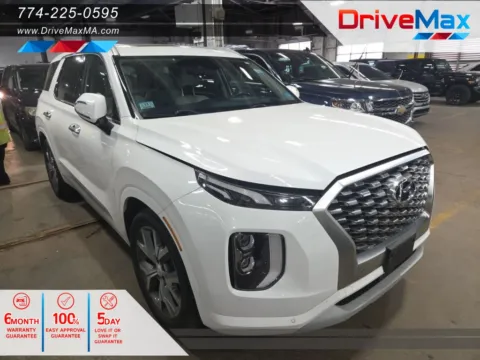White 2021 Hyundai Palisade Limited Sport Utility 4D for sale in West Bridgewater, MA