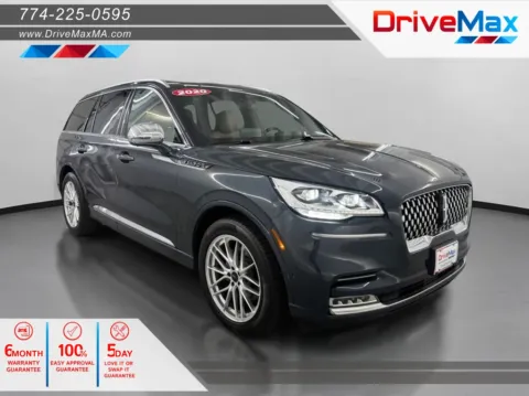 Blue 2020 Lincoln Aviator Black Label Sport Utility 4D for sale in West Bridgewater, MA