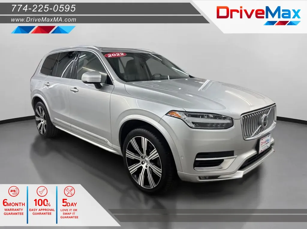 Gray 2022 Volvo XC90 T6 Inscription Sport Utility 4D for sale in West Bridgewater, MA