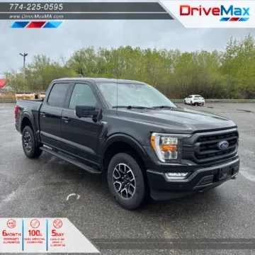 Black 2021 Ford F-150 SuperCrew Cab XLT Pickup 4D 5 1/2 ft for sale in West Bridgewater, MA