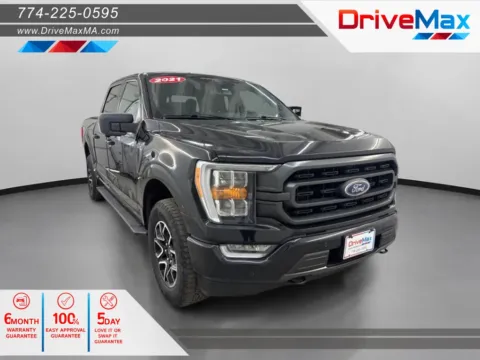 Black 2021 Ford F-150 SuperCrew Cab XLT Pickup 4D 5 1/2 ft for sale in West Bridgewater, MA