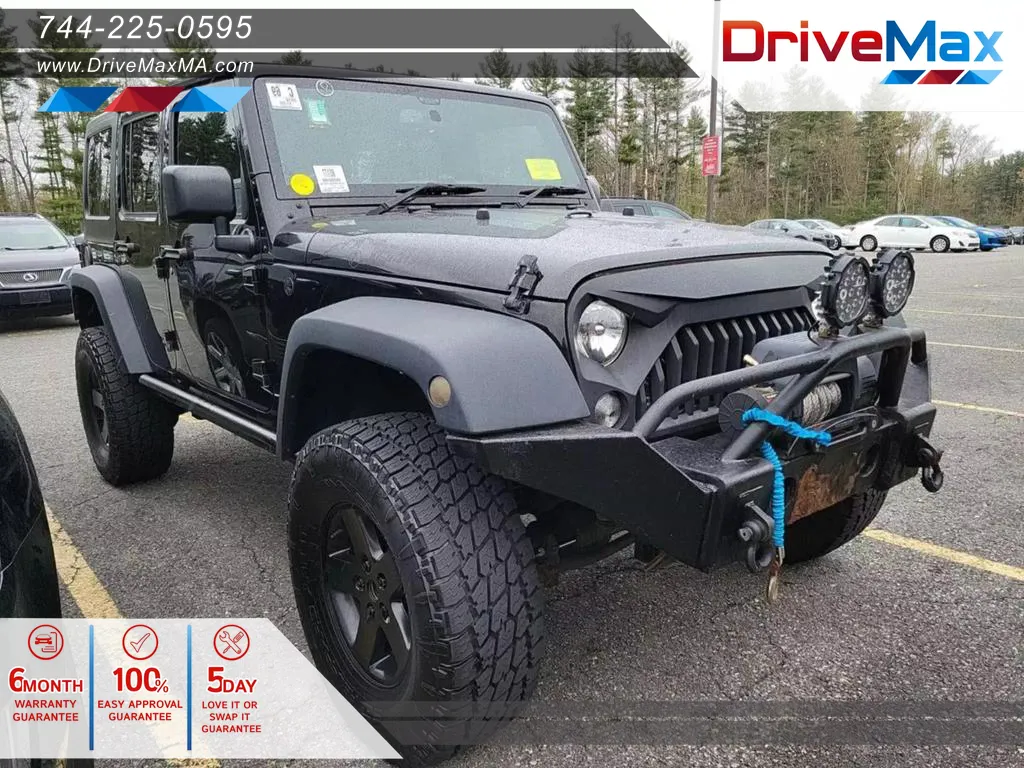 2016 Jeep Wrangler Unlimited Willys Wheeler Sport Utility 4D for sale in West Bridgewater, MA