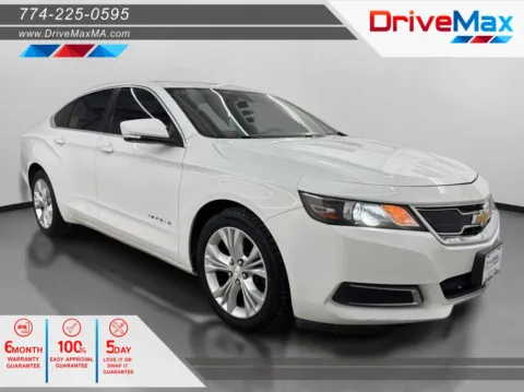 White 2014 Chevrolet Impala LT Sedan 4D for sale in West Bridgewater, MA