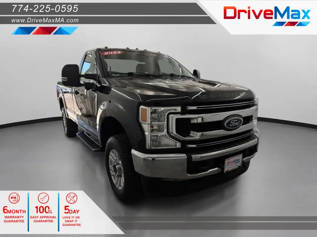 Black 2022 Ford F350 Super Duty Regular Cab XL Pickup 2D 8 ft for sale in West Bridgewater, MA