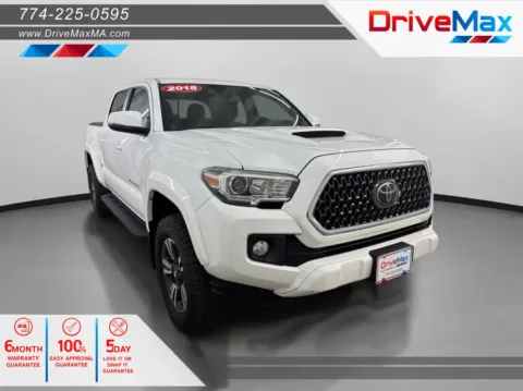 Red 2018 Toyota Tacoma Double Cab TRD Sport Pickup 4D 5 ft for sale in West Bridgewater, MA