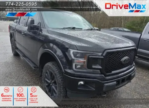Black 2020 Ford F-150 SuperCrew Cab Lariat Pickup 4D 5 1/2 ft for sale in West Bridgewater, MA