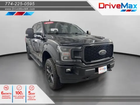 Black 2020 Ford F-150 SuperCrew Cab Lariat Pickup 4D 5 1/2 ft for sale in West Bridgewater, MA