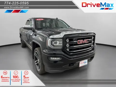 Blue 2016 GMC Sierra 1500 Double Cab SLE Pickup 4D 6 1/2 ft for sale in West Bridgewater, MA