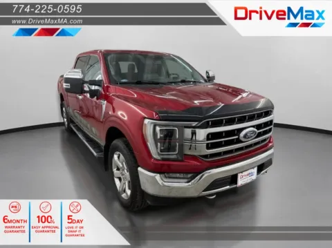 Red 2021 Ford F-150 SuperCrew Cab Lariat Pickup 4D 5 1/2 ft for sale in West Bridgewater, MA