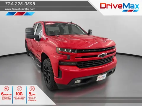 Red 2020 Chevrolet Silverado 1500 Crew Cab RST Pickup 4D 5 3/4 ft for sale in West Bridgewater, MA