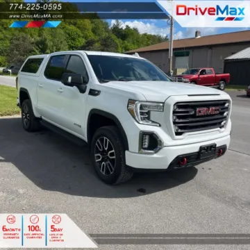 White 2021 GMC Sierra 1500 Crew Cab AT4 Pickup 4D 5 3/4 ft for sale in West Bridgewater, MA