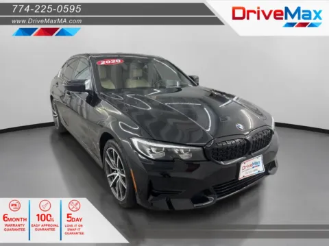 Black 2020 BMW 3 Series 330i xDrive Sedan 4D for sale in West Bridgewater, MA
