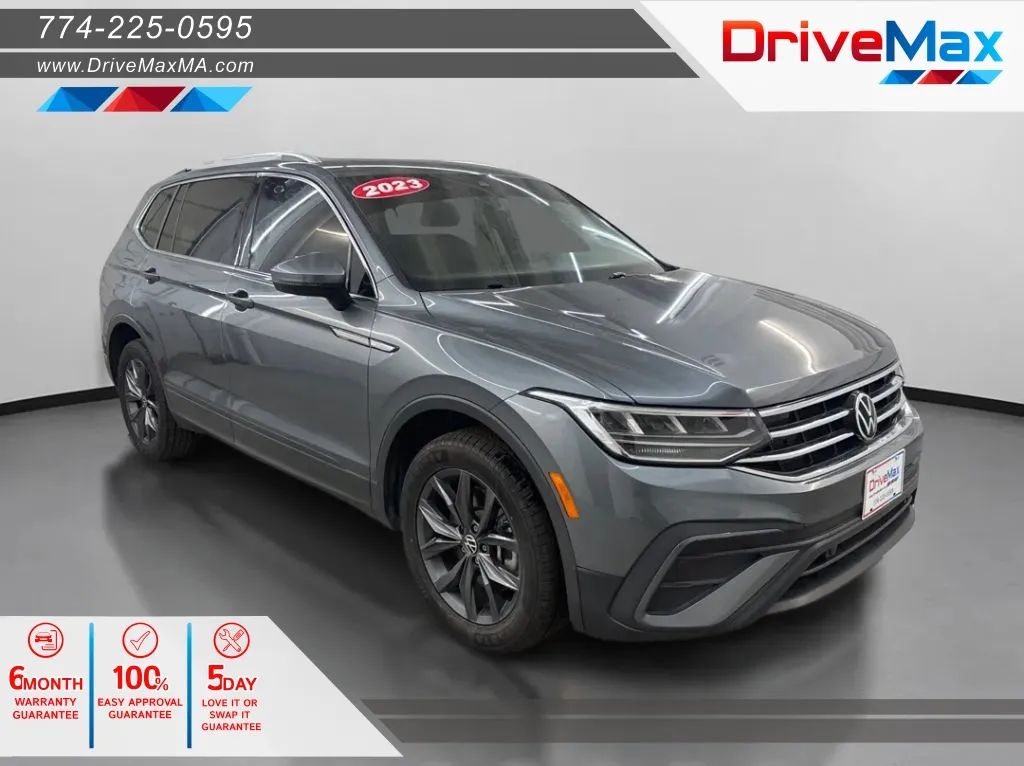 Gray 2023 Volkswagen Tiguan SE Sport Utility 4D for sale in West Bridgewater, MA
