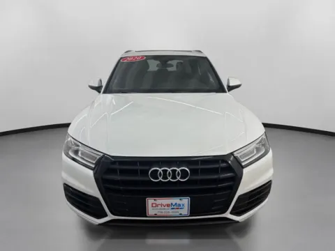 White 2020 Audi Q5 45 TFSI Titanium Premium Sport Utility 4D for sale in West Bridgewater, MA