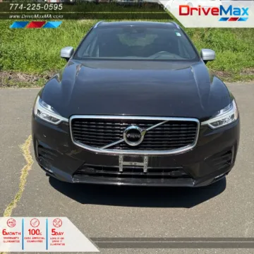 Black 2019 Volvo XC60 T6 R-Design Sport Utility 4D for sale in West Bridgewater, MA