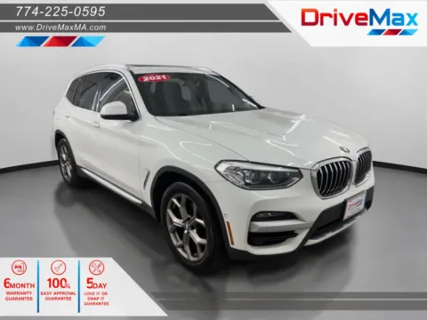White 2021 BMW X3 xDrive30i Sport Utility 4D for sale in West Bridgewater, MA
