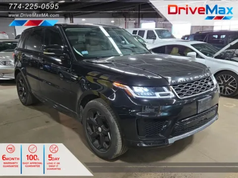 Black 2018 Land Rover Range Rover Sport HSE Sport Utility 4D for sale in West Bridgewater, MA