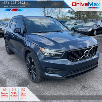 Blue 2022 Volvo XC40 T5 R-Design Sport Utility 4D for sale in West Bridgewater, MA