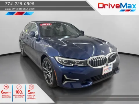Blue 2019 BMW 3 Series 330i xDrive Sedan 4D for sale in West Bridgewater, MA