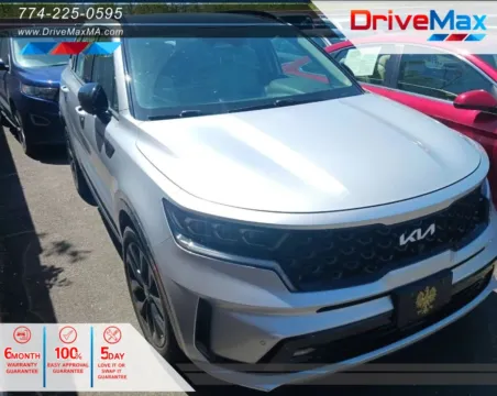 Silver 2022 Kia Sorento SX-Prestige Sport Utility 4D for sale in West Bridgewater, MA