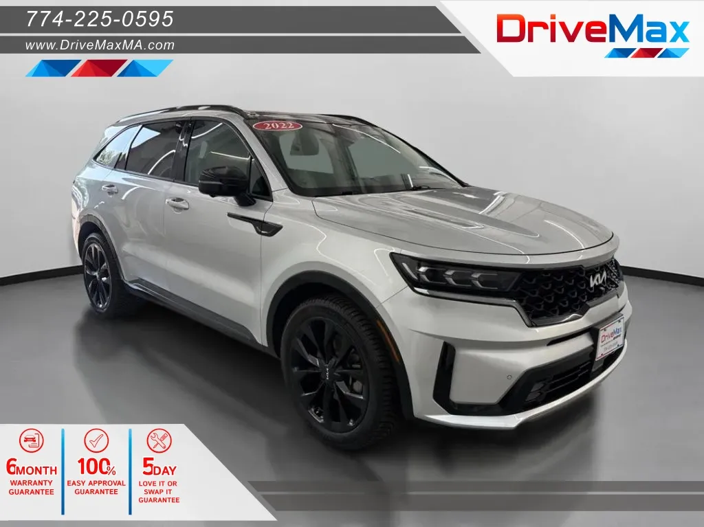 Silver 2022 Kia Sorento SX-Prestige Sport Utility 4D for sale in West Bridgewater, MA