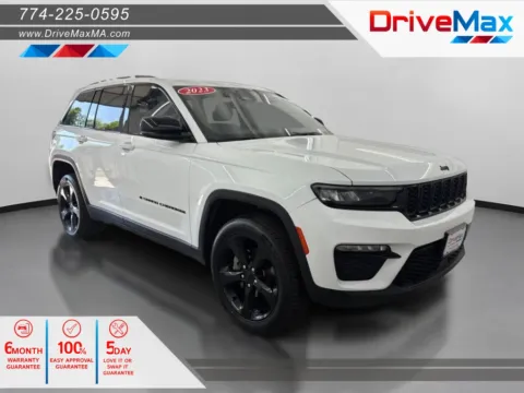 White 2023 Jeep Grand Cherokee Limited Sport Utility 4D for sale in West Bridgewater, MA