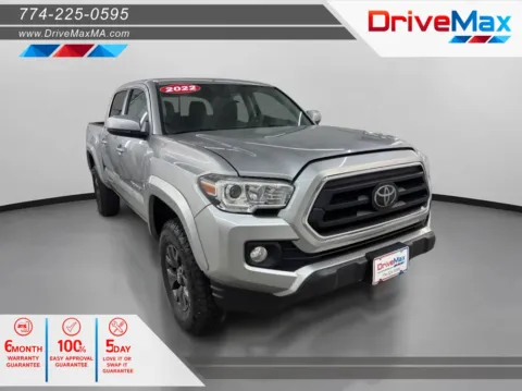 Silver 2022 Toyota Tacoma Double Cab SR5 Pickup 4D 5 ft for sale in West Bridgewater, MA