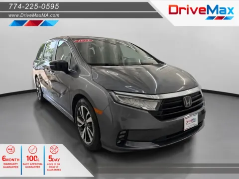 Gray 2023 Honda Odyssey Touring Minivan 4D for sale in West Bridgewater, MA